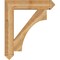 Ekena Millwork Westlake Arts & Crafts Rough Sawn Bracket, Western Red Cedar, 6"W x 34"D x 40"H BKT06X34X40WTL03RWR - alternate 3
